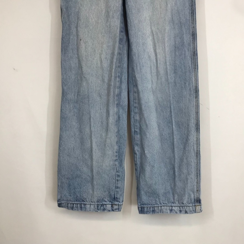 J. GALT - WOMEN'S 5 - BLUE 100% COTTON ADJUSTABALE WAIST CARPENTER JEANS - Picture 3 of 7